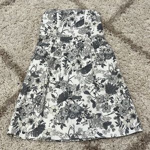 New! Strapless Dress